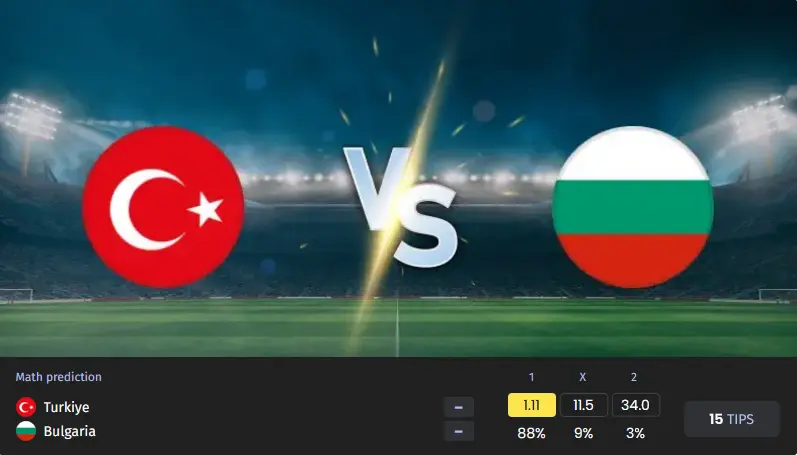 آنالیز بازی ترکیه و بلغارستان