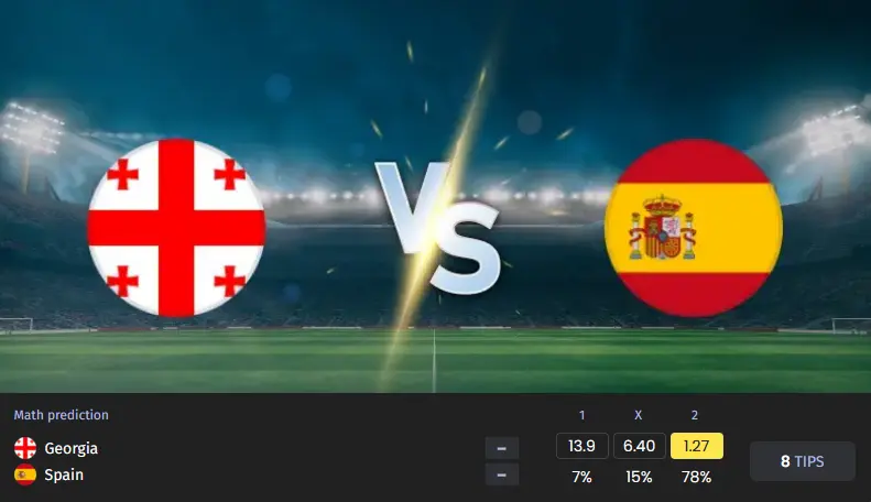 آنالیز بازی گرجستان و اسپانیا