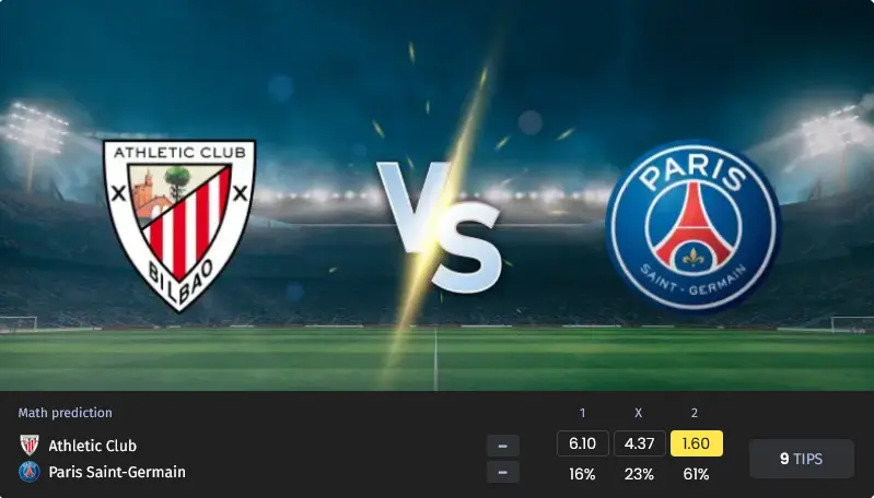 آنالیز اتلتیک بیلبائو و پاری سن ژرمن