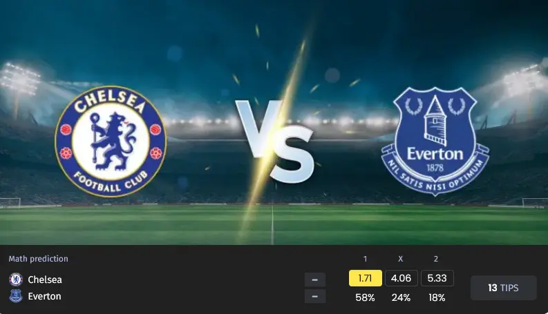 فوتبال چلسی مقابل اورتون