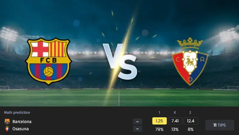 فوتبال بارسلونا مقابل اوساسونا
