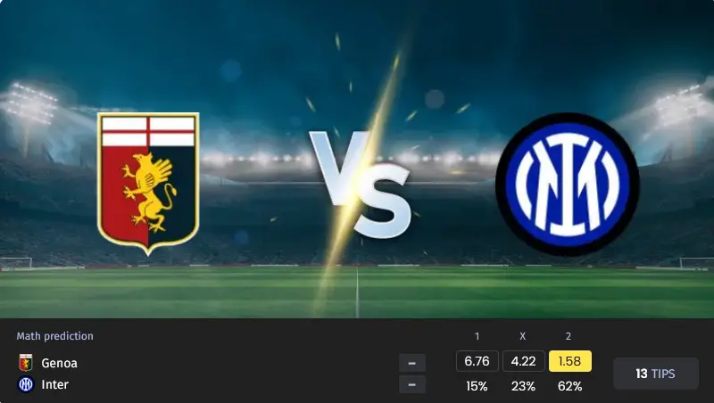 فوتبال جنوا مقابل اینتر