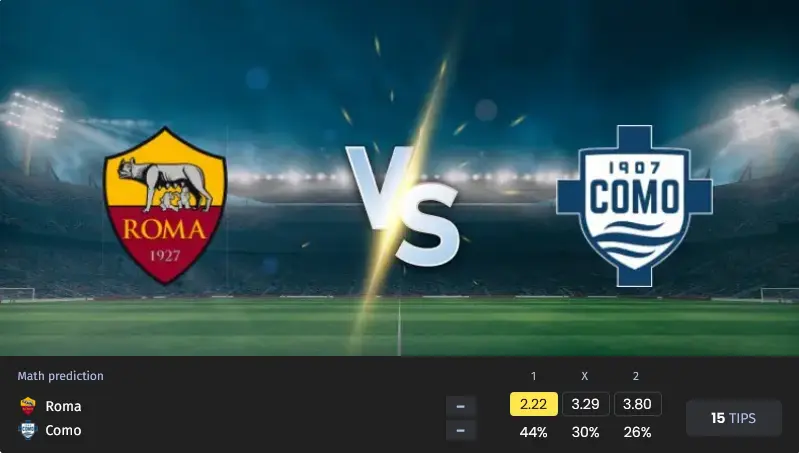 فوتبال رم مقابل کومو