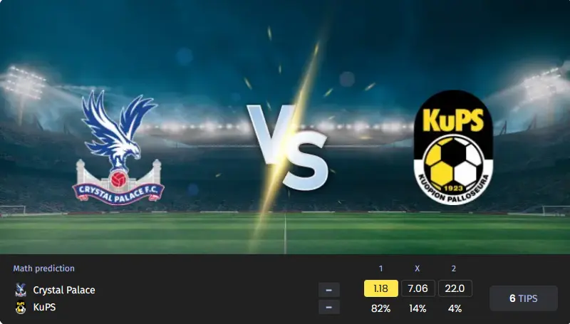 فوتبال کریستال پالاس مقابل کوپس