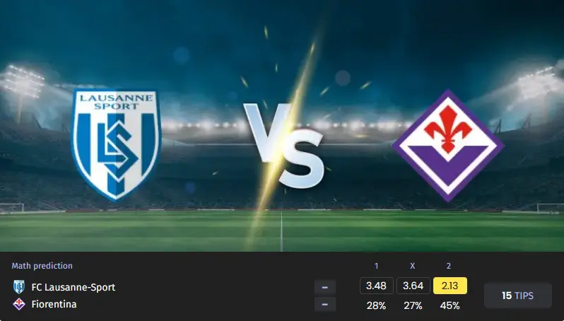 فوتبال لوزان مقابل فیورنتینا