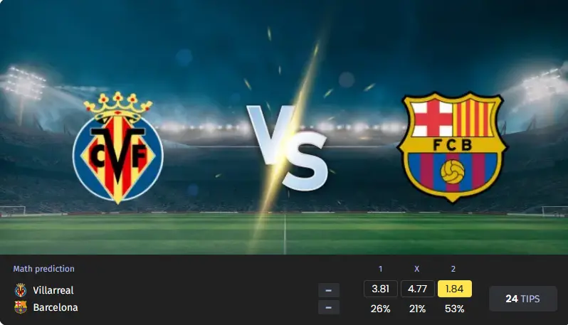 فوتبال ویارئال مقابل بارسلونا