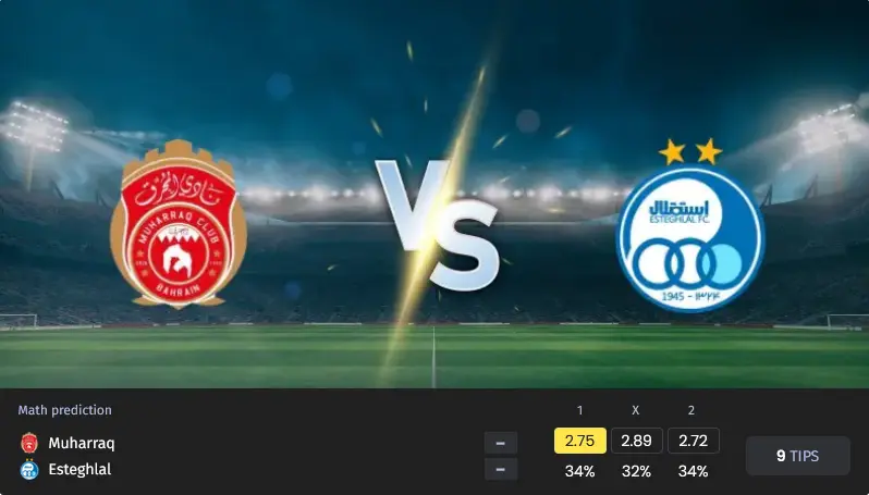 فوتبال المحرق مقابل استقلال