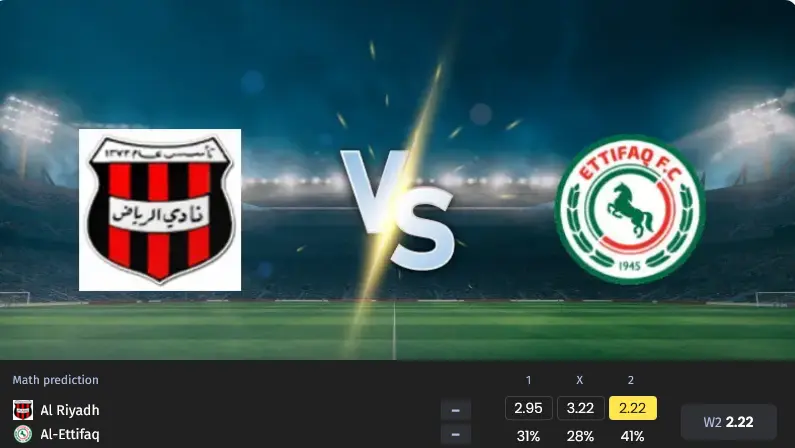 آنالیز فوتبال الریاض مقابل الاتفاق
