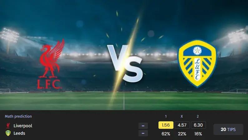 پیش بینی لیورپول مقابل لیدز یونایتد