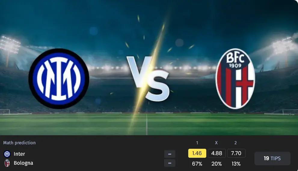 پیش بینی اینتر مقابل بولونیا