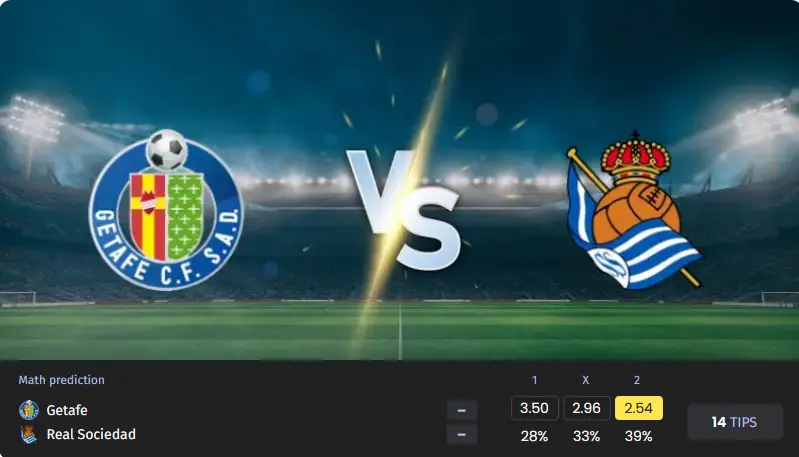 پیش بینی بازی ختافه مقابل رئال سوسیداد